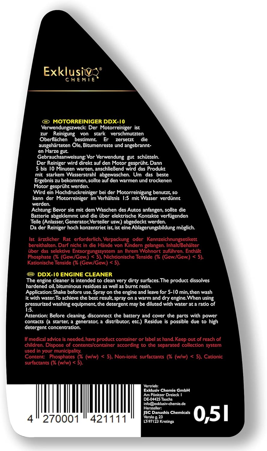 DDX-10 Motorreiniger