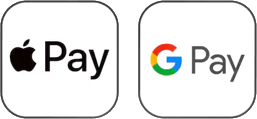 Apple Pay / Google Pay (via Stripe)