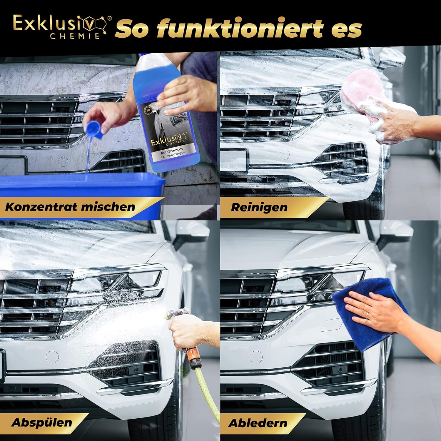 Autoshampoo Konzentrat 1 Liter
