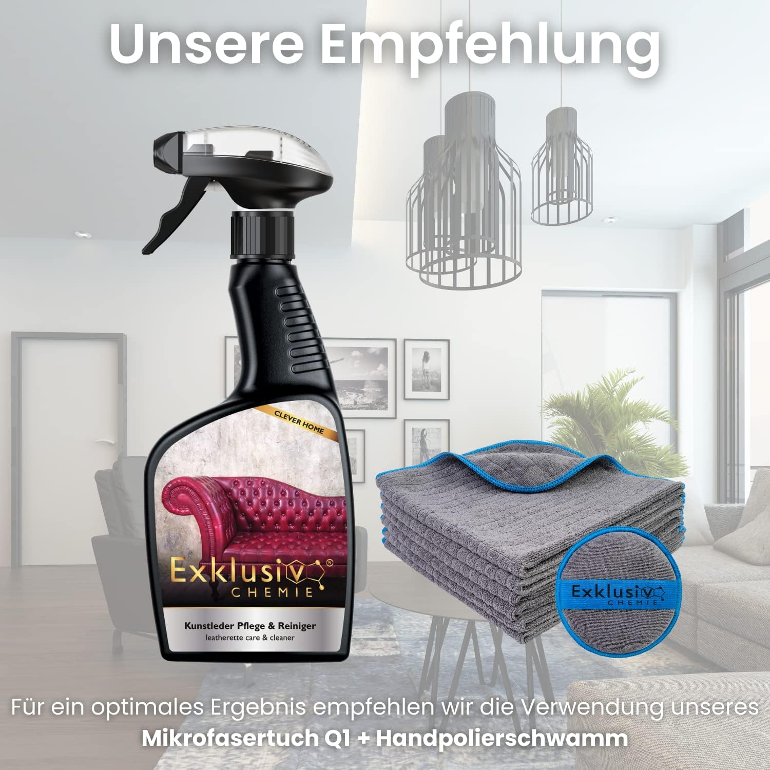 Kunstleder Pflege & Reiniger