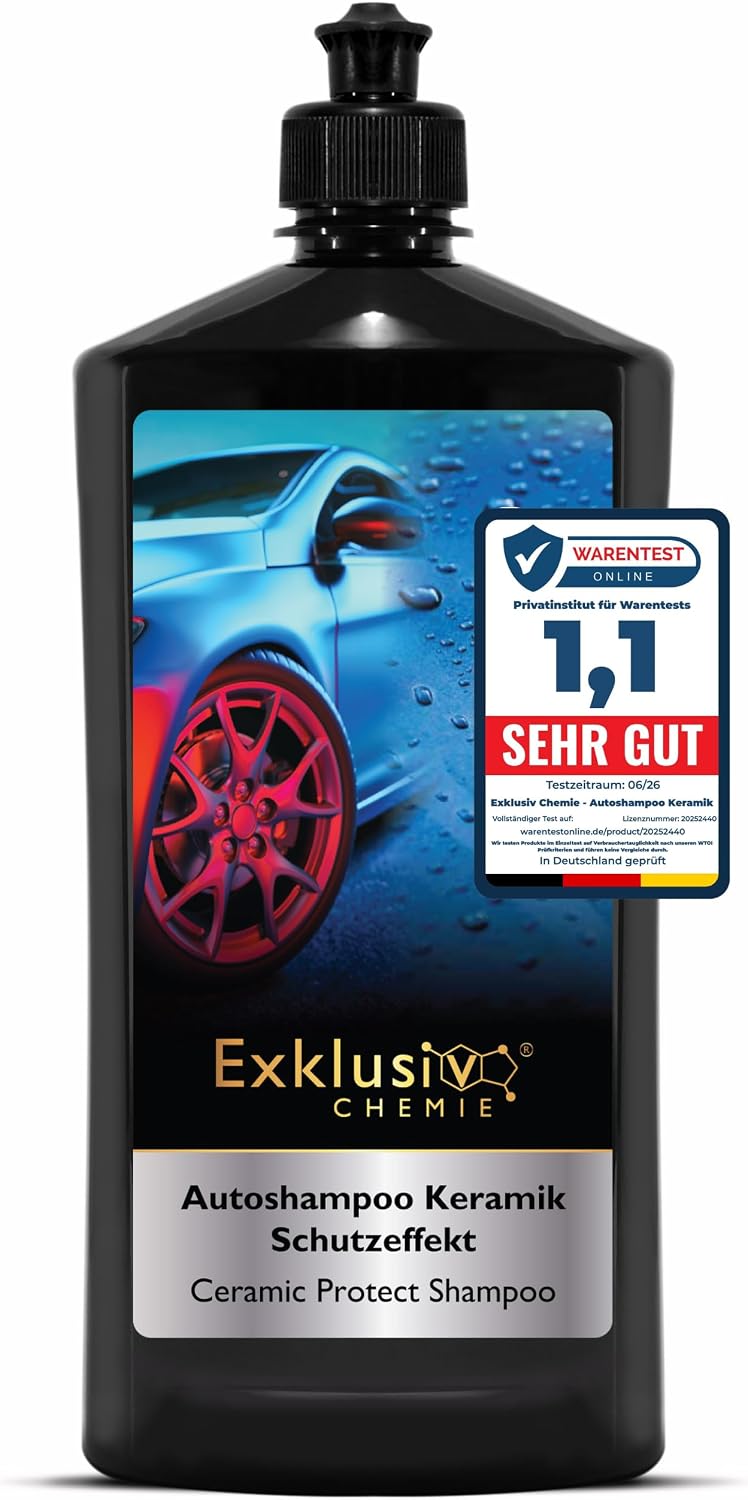 Autoshampoo Keramik Schutzeffekt