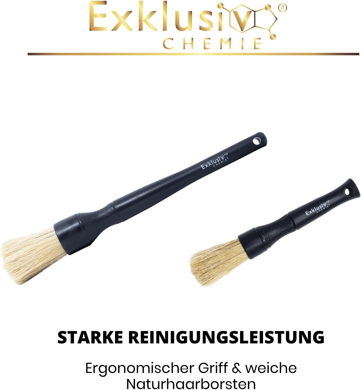 Detailing Pinsel Set Naturhaar