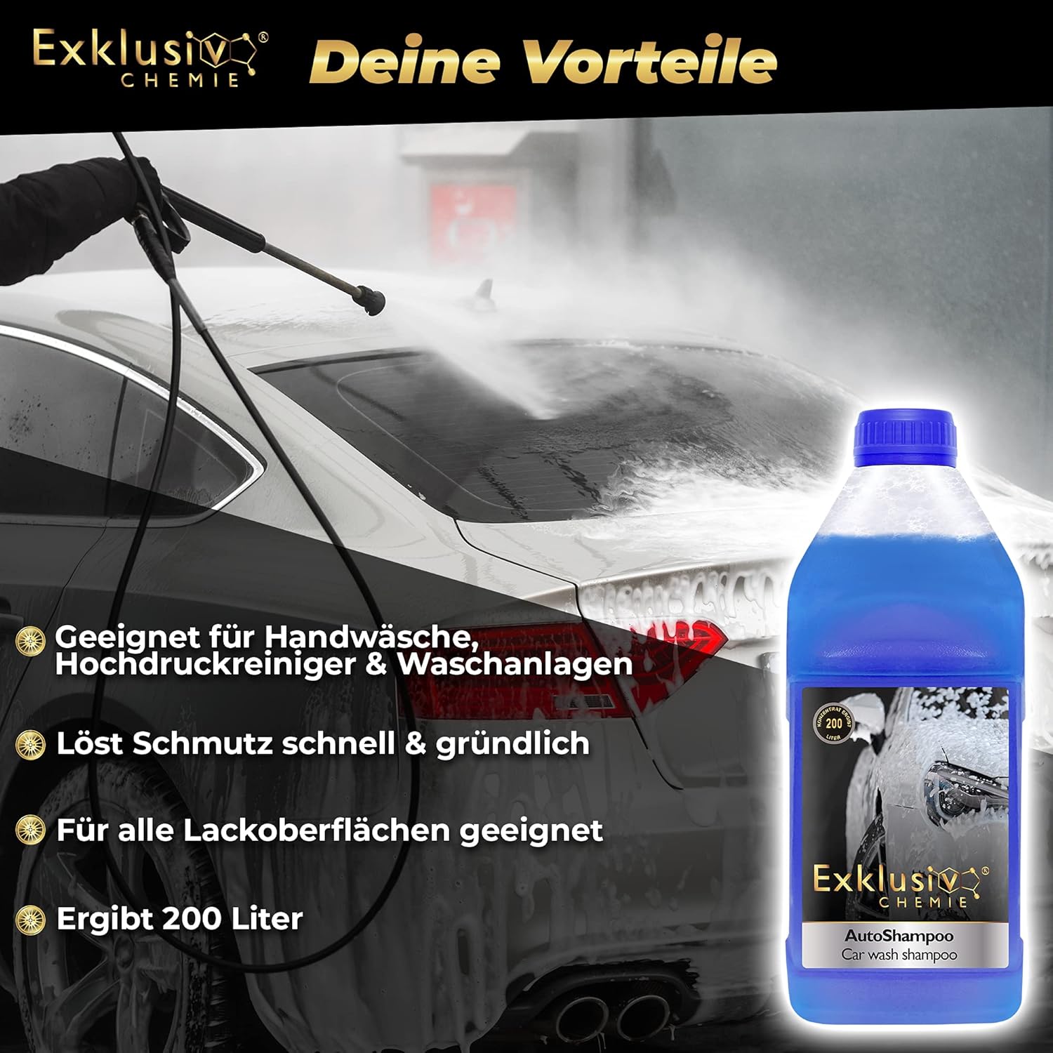 Autoshampoo Konzentrat 1 Liter